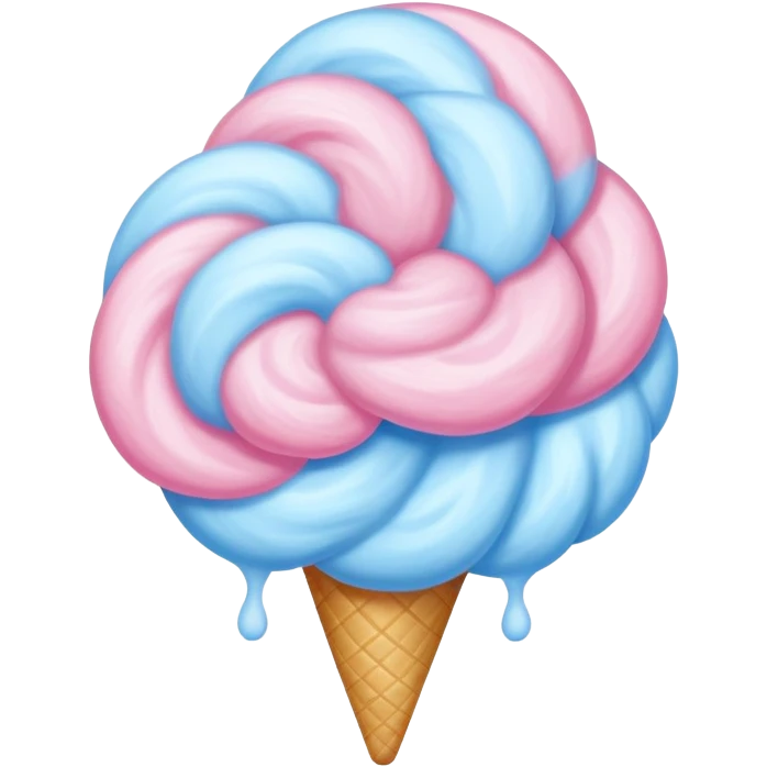 cotton candy music emoji