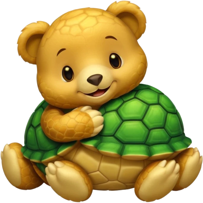 honey bear turtle love emoji