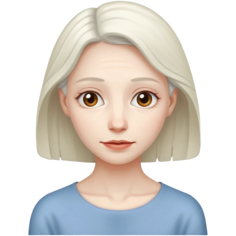 woman with eating disorder emoji