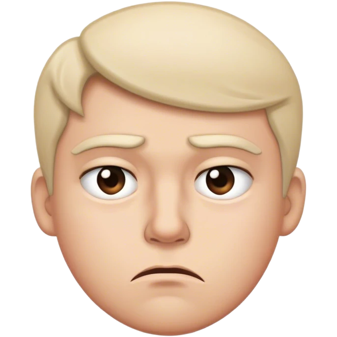 annoyed side eye emoji