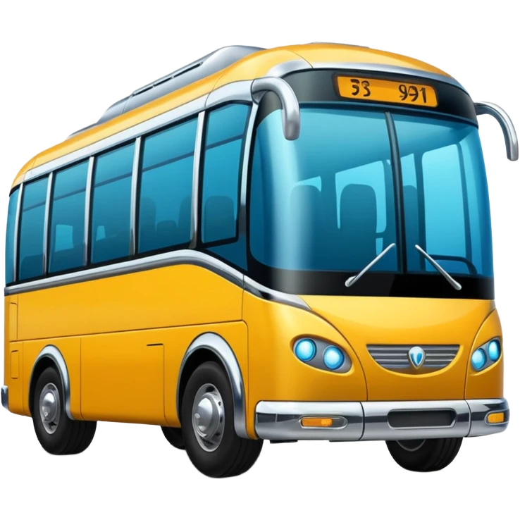 Futuristic Bus emoji
