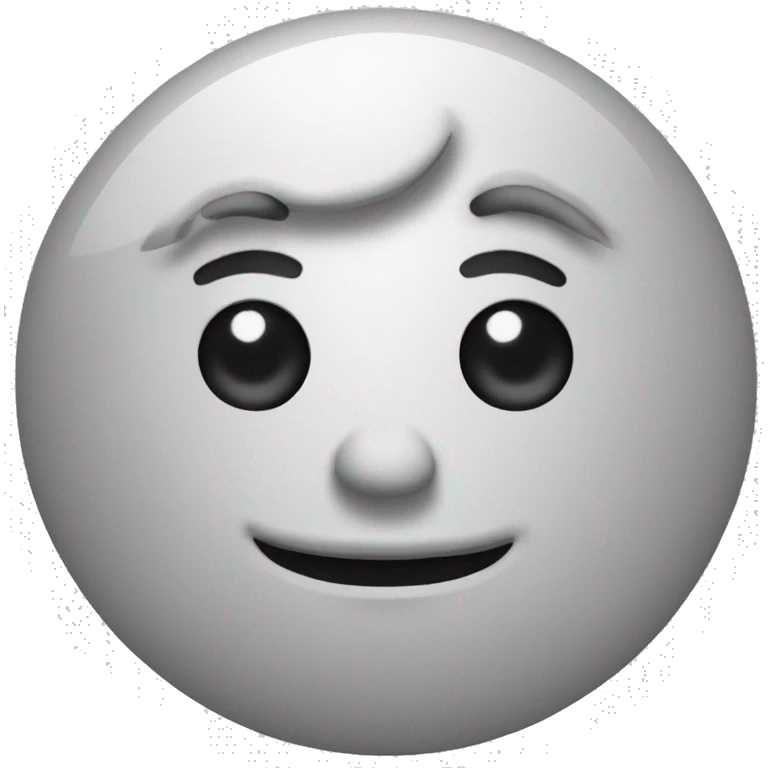 Un mono de la luna emoji
