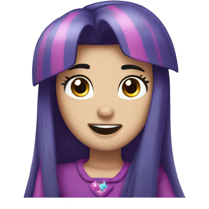 Twilight sparkle emoji