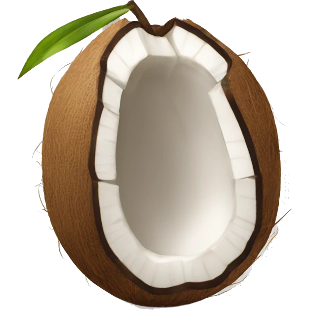 Coconut emoji