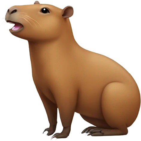capibara happy emoji