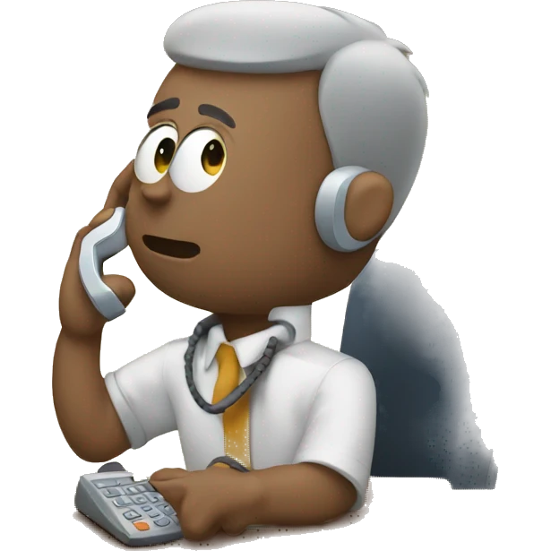 conversation on the phone emoji