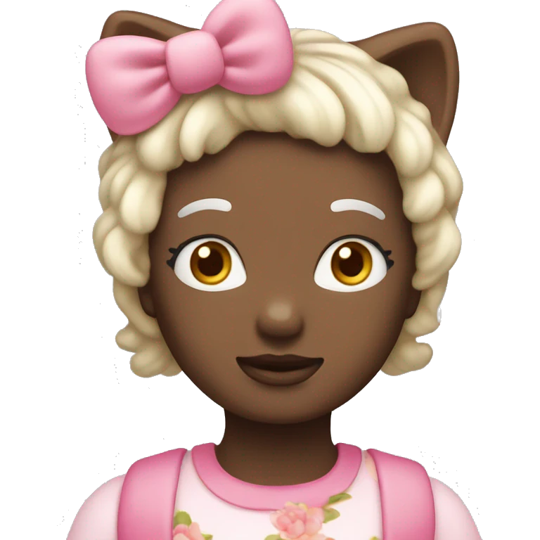 Hello Kitty ￼ emoji