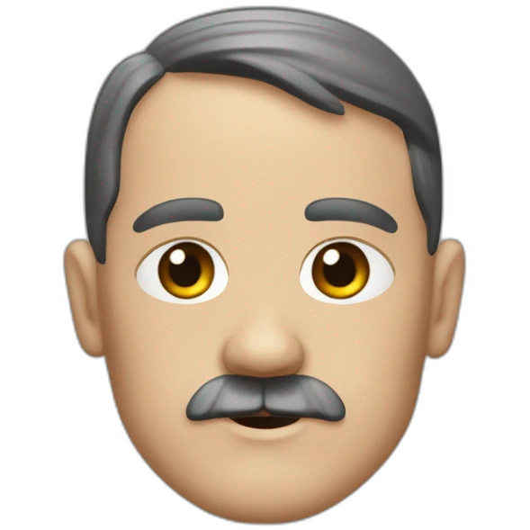Hitler pointe le cile du doigt emoji
