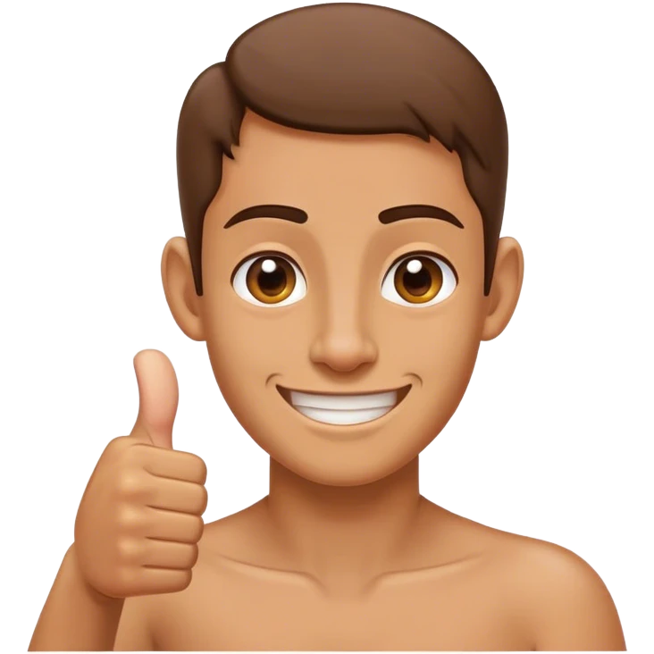 half ear half thumbs up abomination emoji