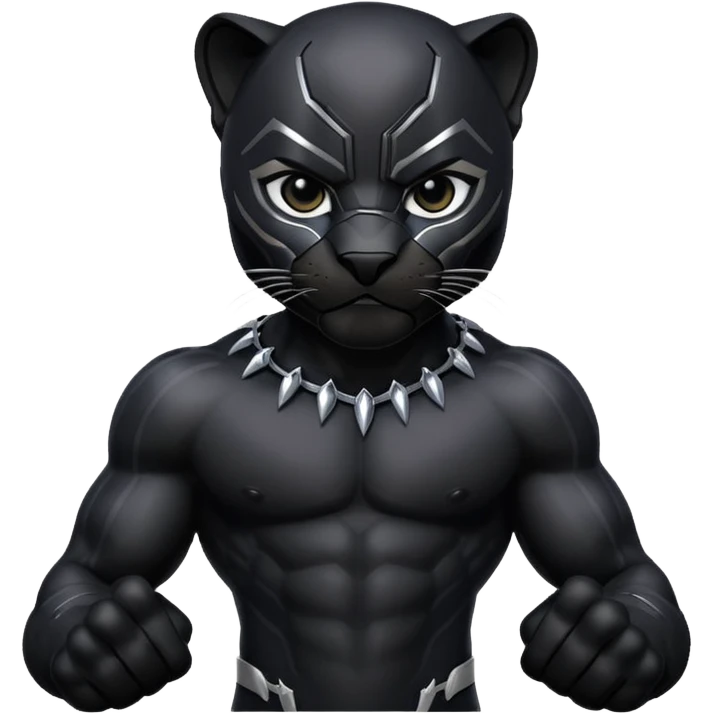 Black panther  emoji