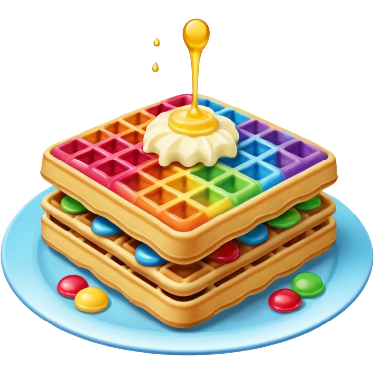 ❤🧡💛💚💙💜💗 rainbow🧇 emoji