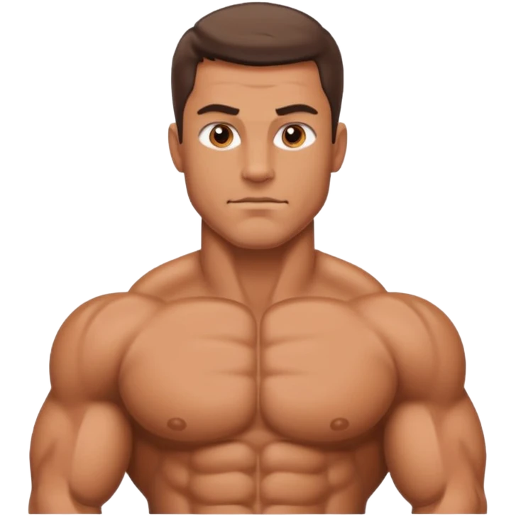 a muscle man emoji
