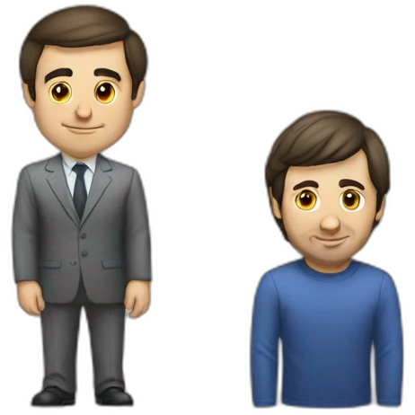 Radjabov and Mamedyarov emoji