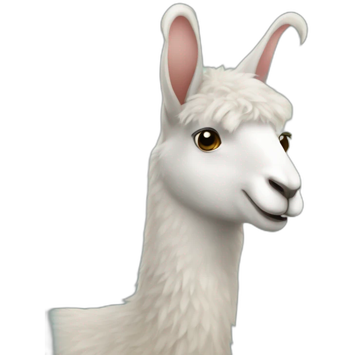 Souris sur lama emoji