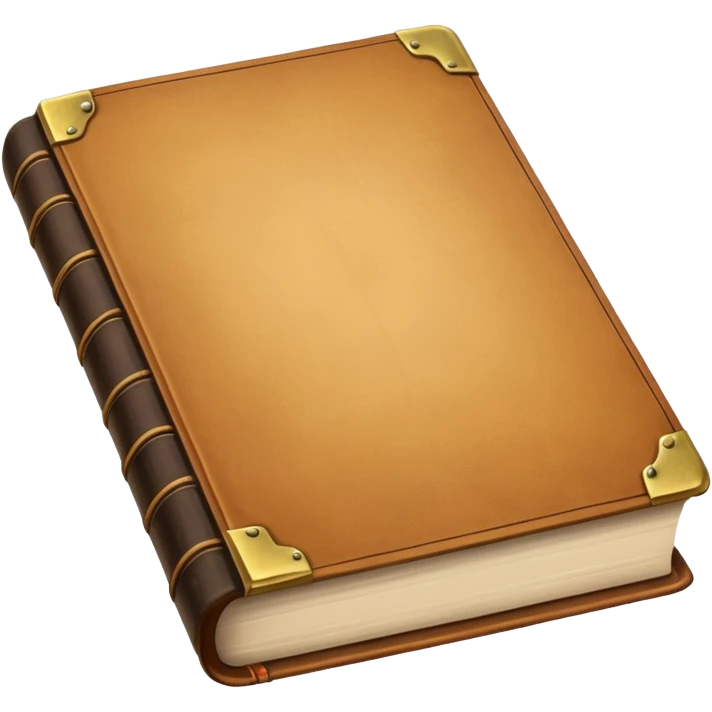 un vecchio libro dimenticato senza facce emoji