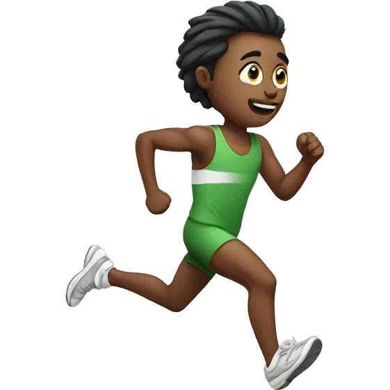 running emoji