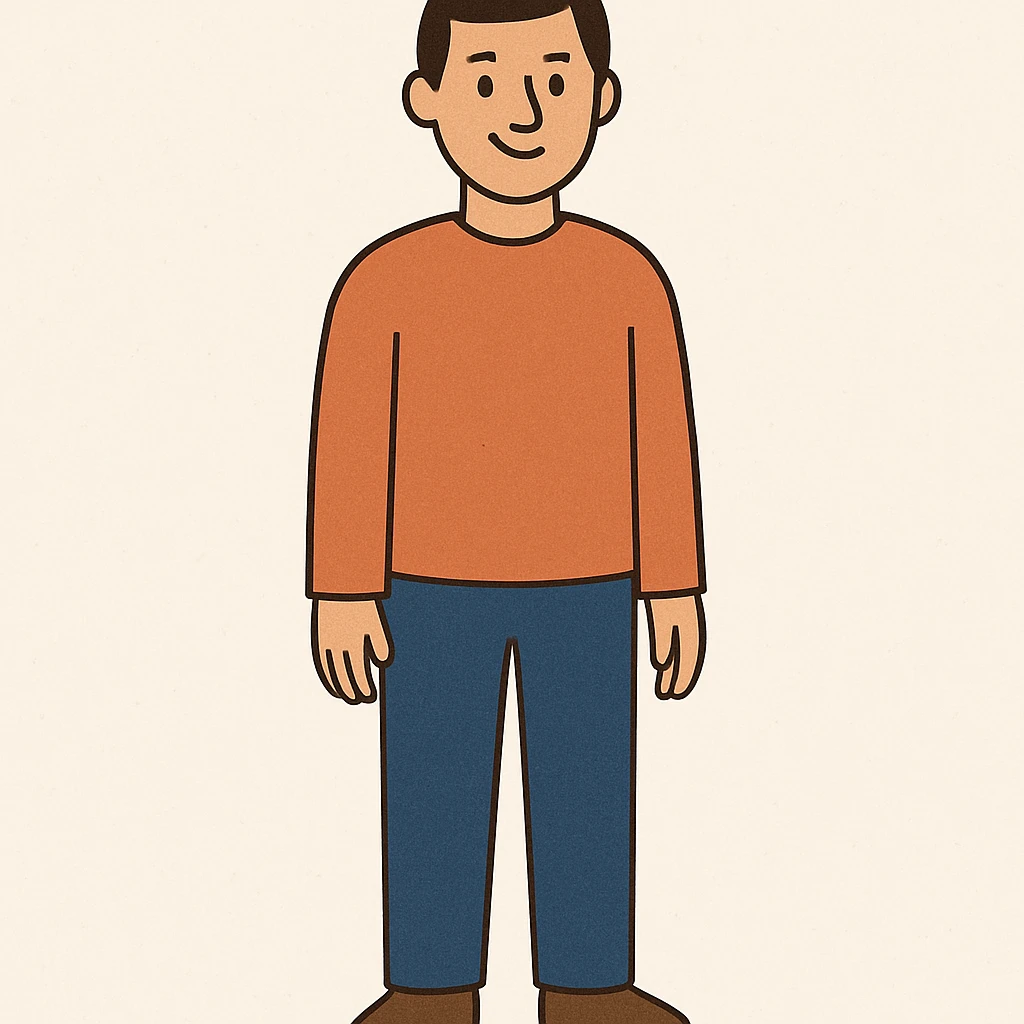 simple illustration of a human emoji