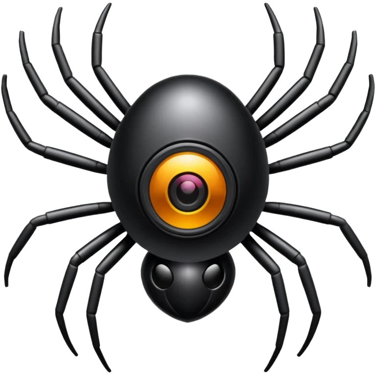 spider camera emoji