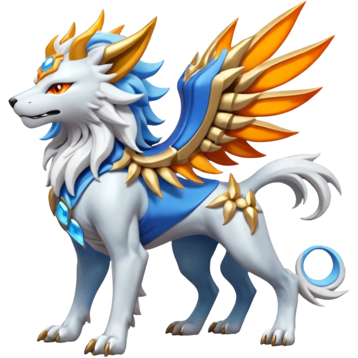 Solgaleo-Fakémon-hybrid-creature (full body)  emoji