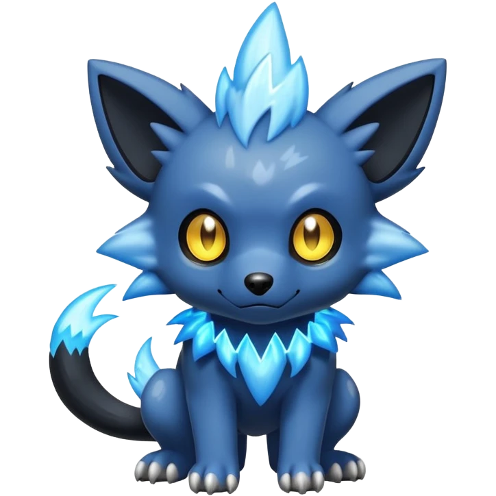 Shinx-Poochyena-Pokémon-Fakémon-hybrid-creature emoji