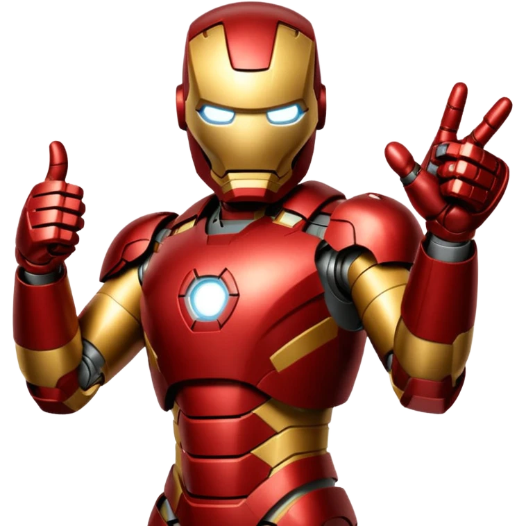 iron man thumbs up animated emoji