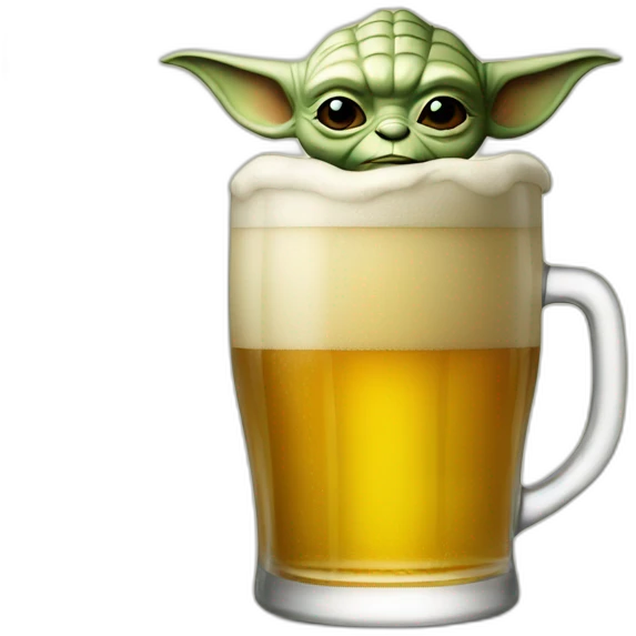 yoda beer emoji