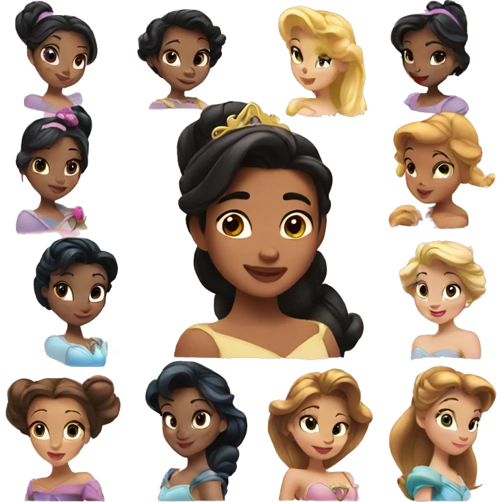 Disney princess  emoji