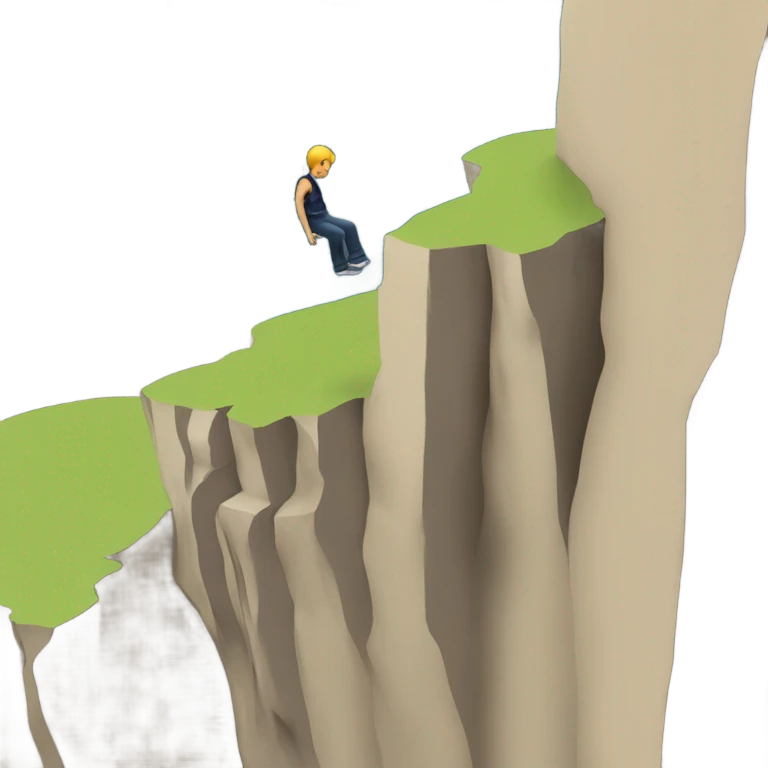 Cliffhanger emoji