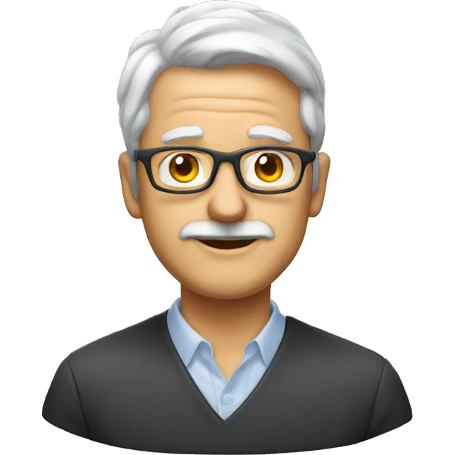 Profesor with heat emoji