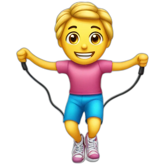 skipping rope emoji