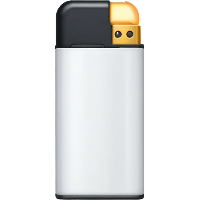 white lighter emoji