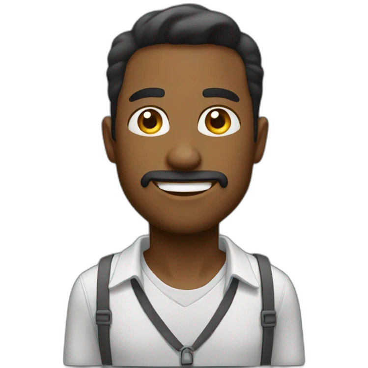 men sell a product emoji