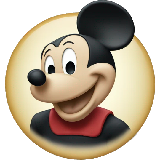 Mickey Mouse emoji