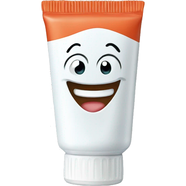 Hismile toothpaste tube  emoji