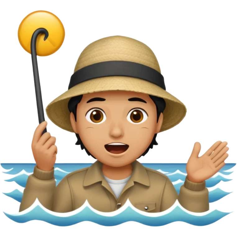 Shore Call

〰️“Hoy!”
Ripple lines + a shout — calling fellow fishers. emoji