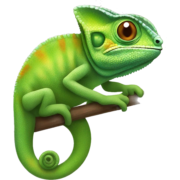 chameleon like man emoji