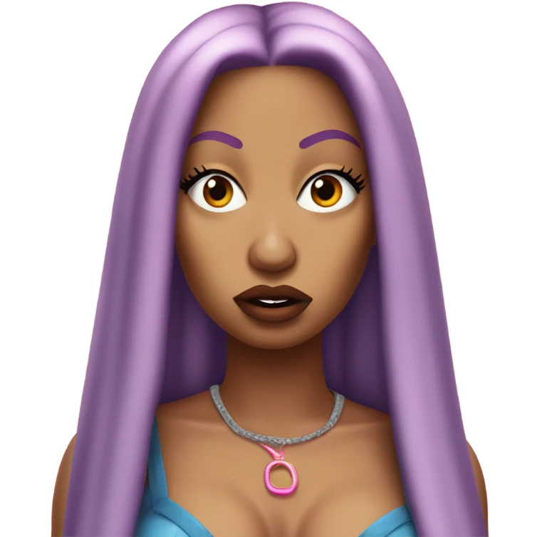 Nicki minaj angry emoji