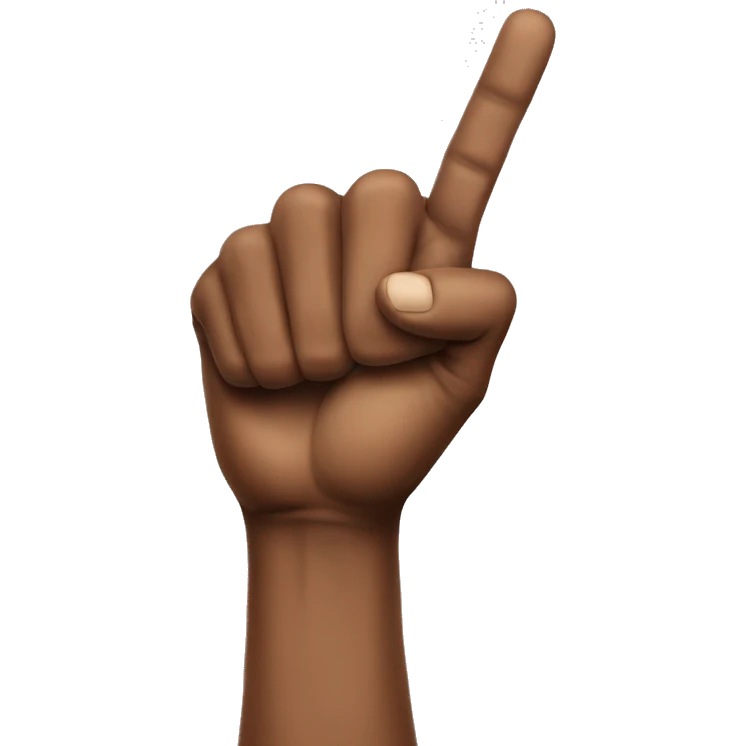 Texas Tech guns up hand  emoji