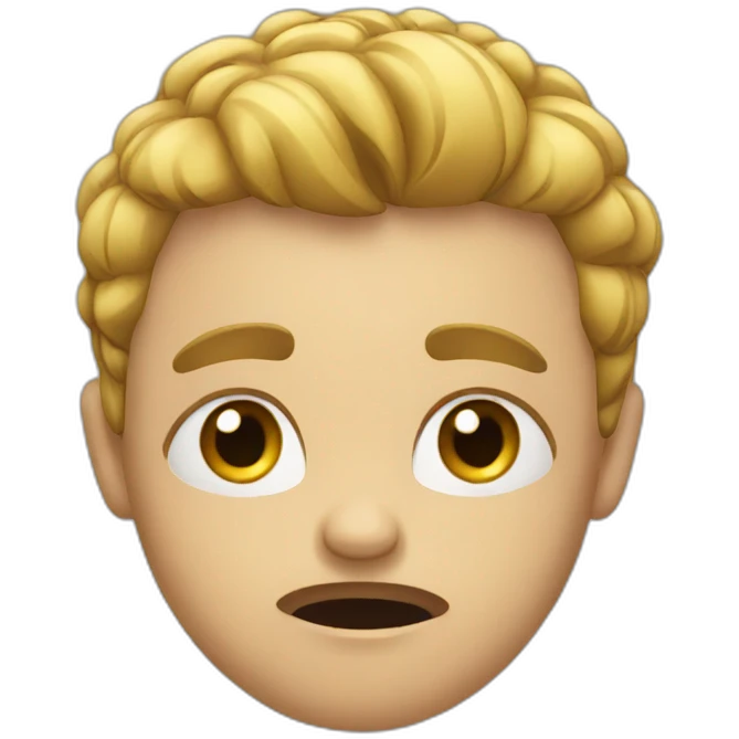stressed emoji