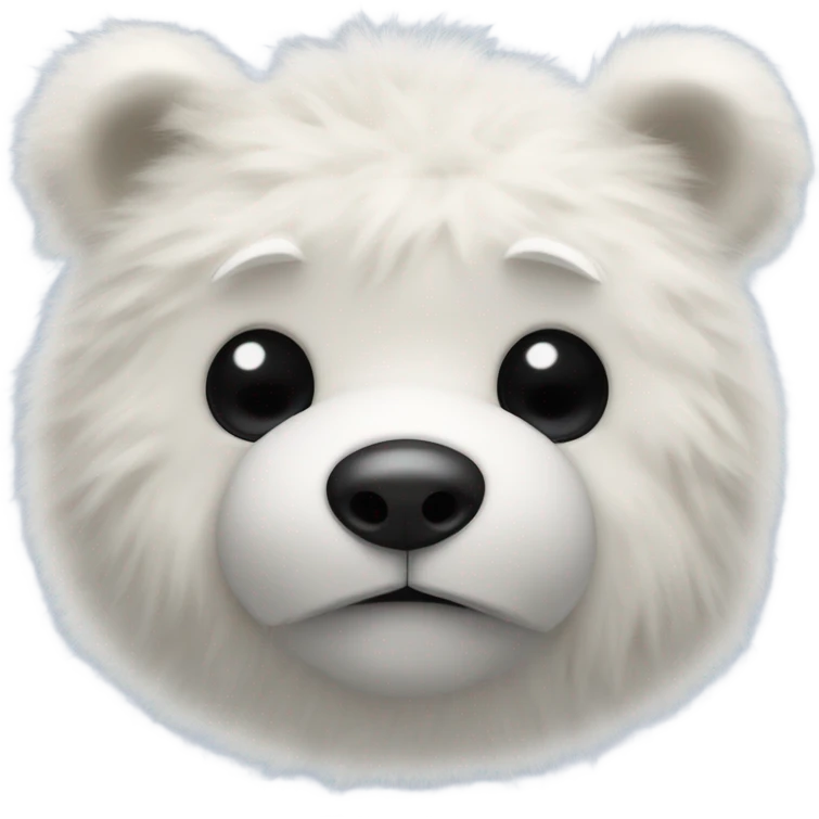 white teddybear doll emoji
