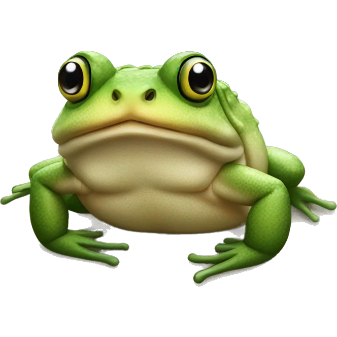 Toad dressed a shimp emoji