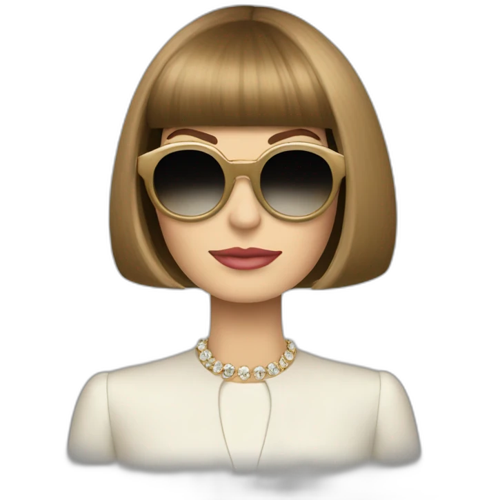Anna wintour shot emoji