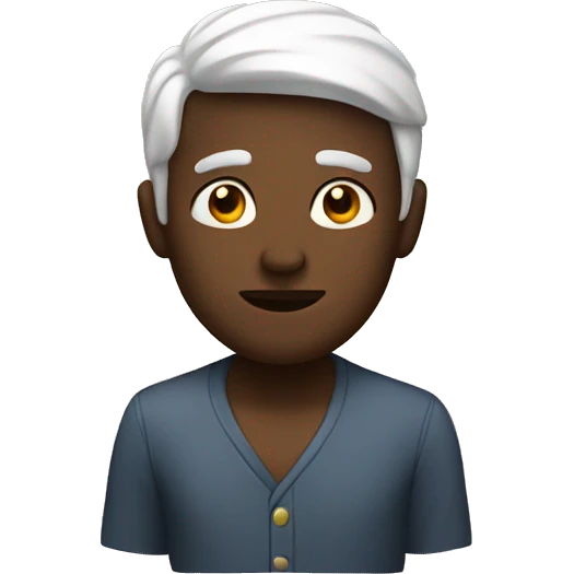 Vanilla man  emoji