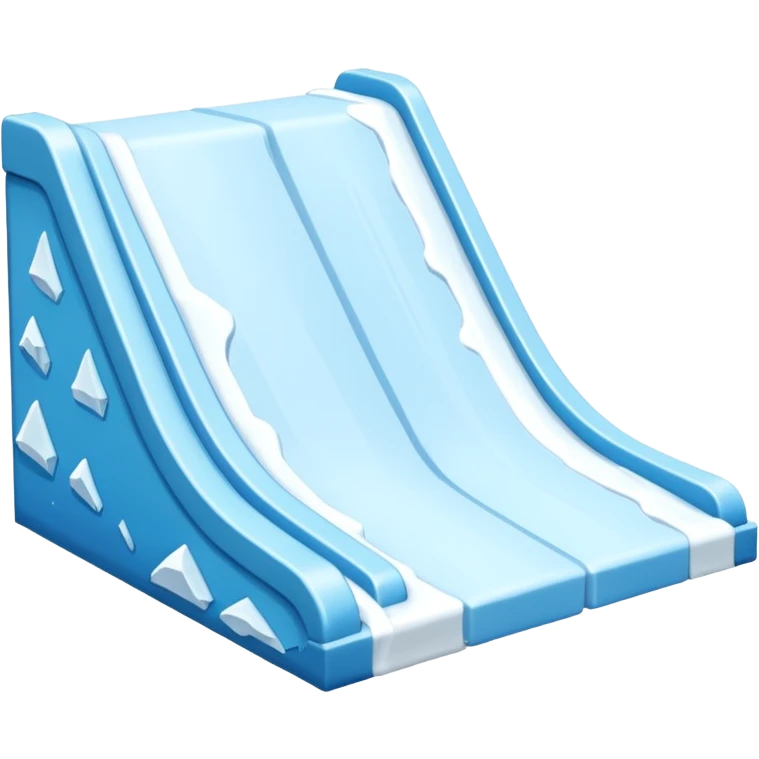 snow jibbing ramp emoji
