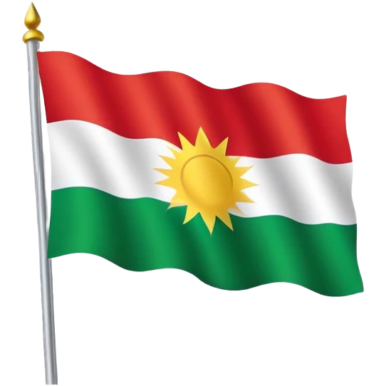 Kurdistan flag emoji