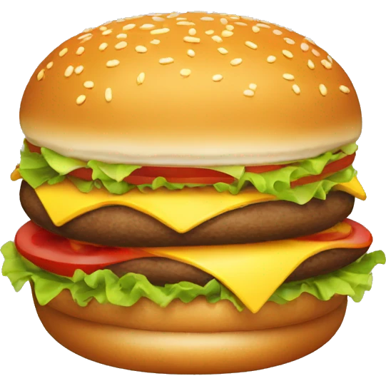cute hambuger emoji