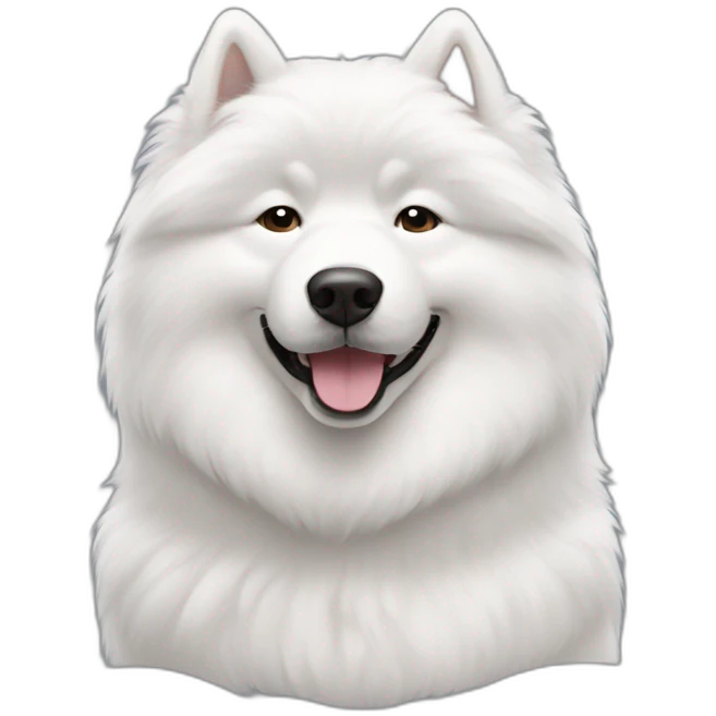 Adult Samoyed emoji