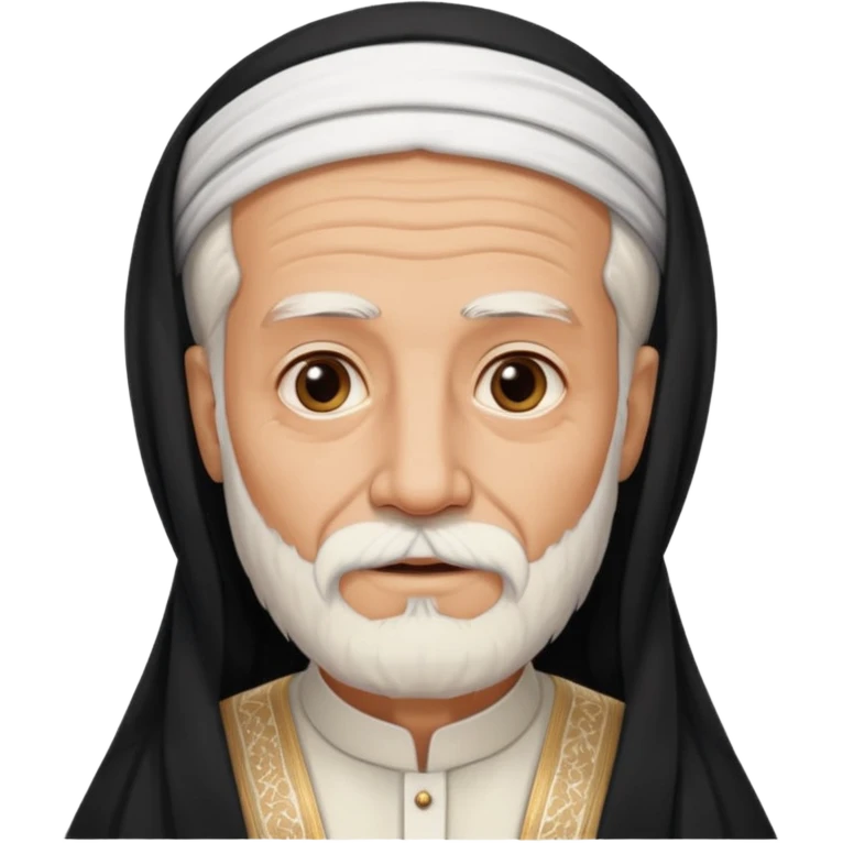 old emirates guys wearin gUAE cloths with white beared  emoji