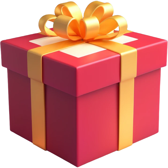 an open gift box with light shining from inside, festive, colorful, no text emoji