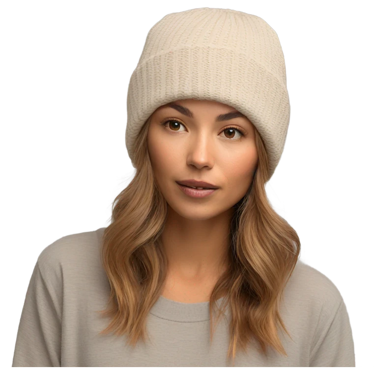 Just an Beige beanie emoji